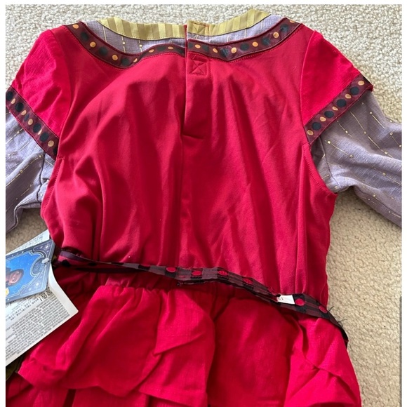 NWT Disney Parks Authentic Wish Dahlia Costume Size 3 Girls Dress up Halloween - Picture 6 of 14